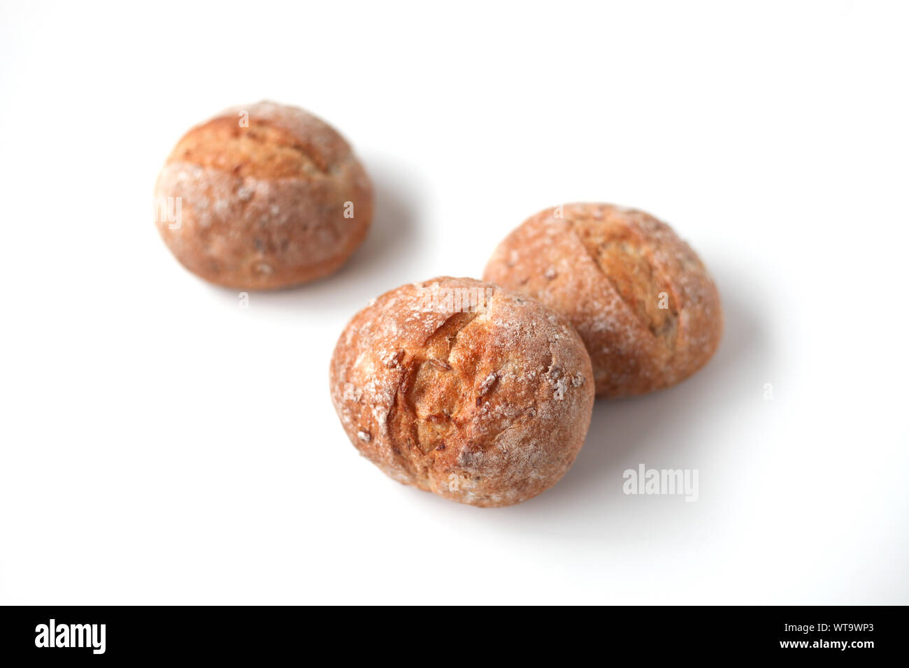 french rye bread closeup isolated on white background Stock Photo Alamy