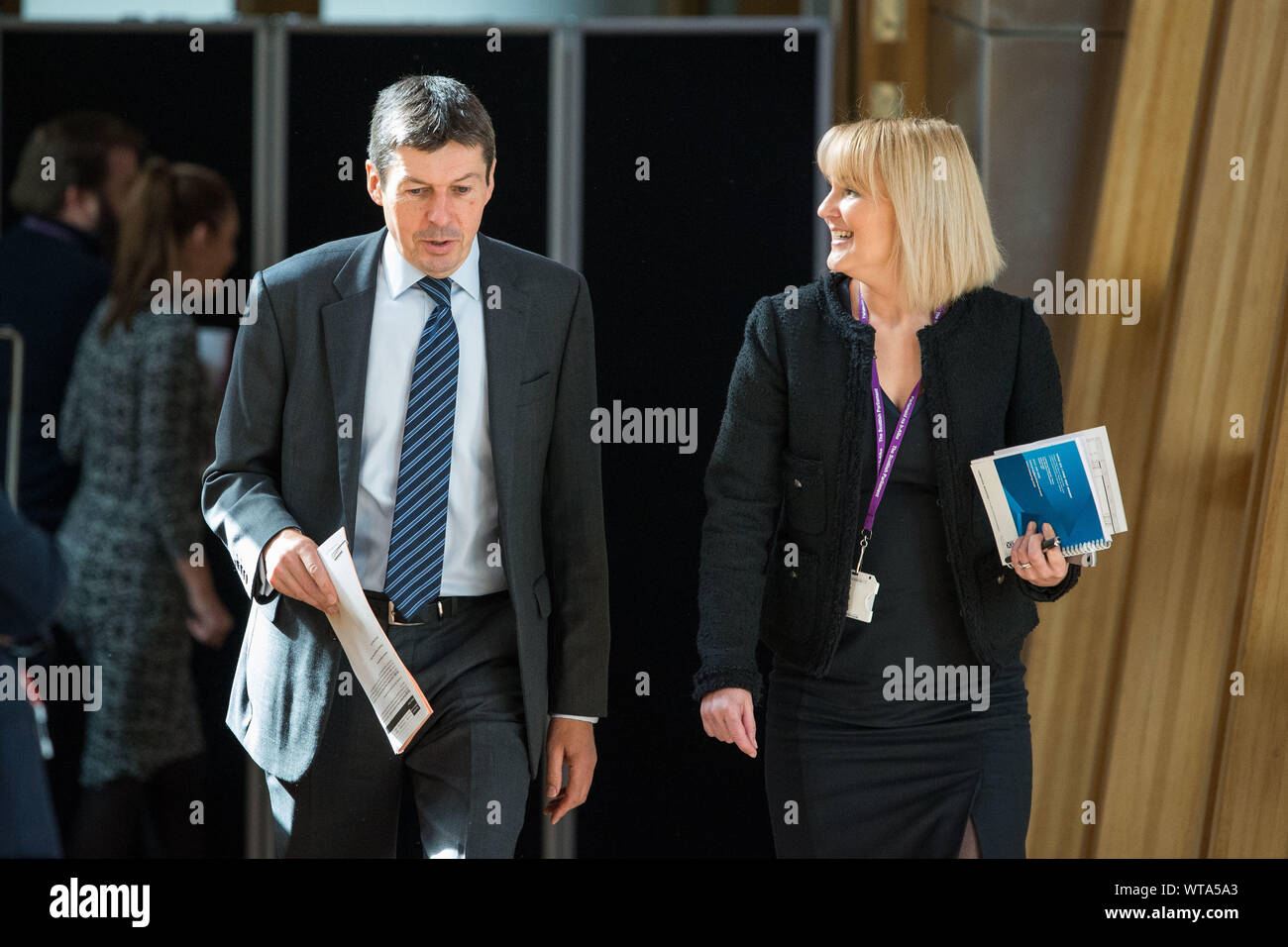 Edinburgh, UK. 5 September 2019. Pictured Ken Mackintosh MSP