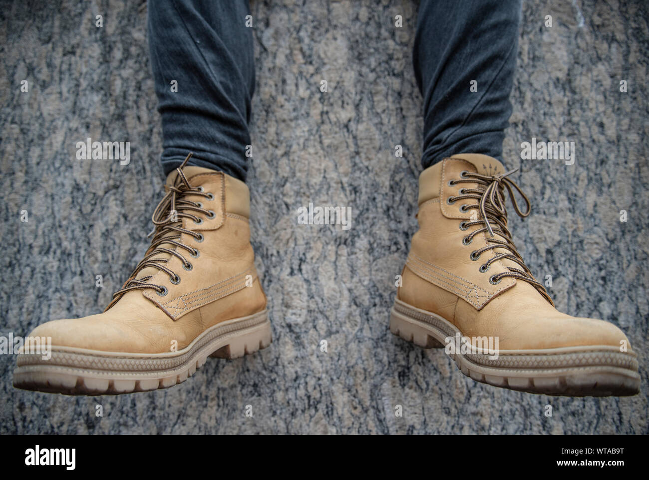 Walking boot vector hi-res stock photography and images - Alamy
