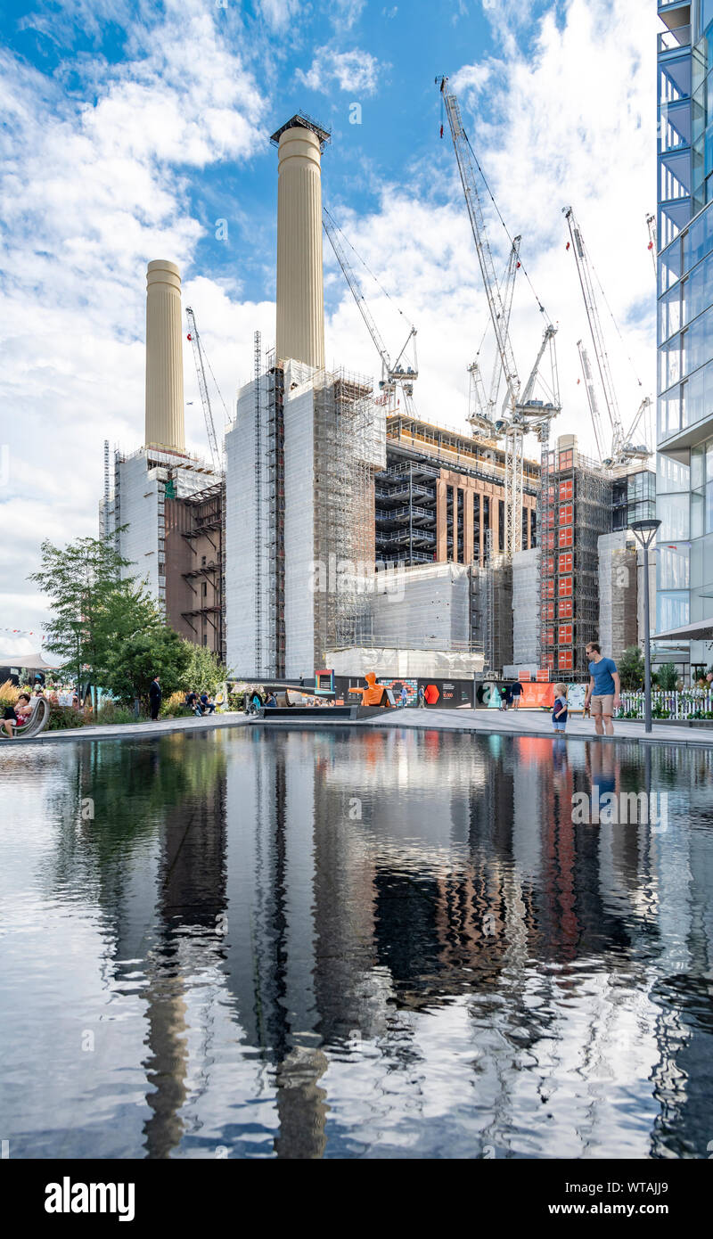 The famous Art Deco Battersea Power Station renovation to create retail