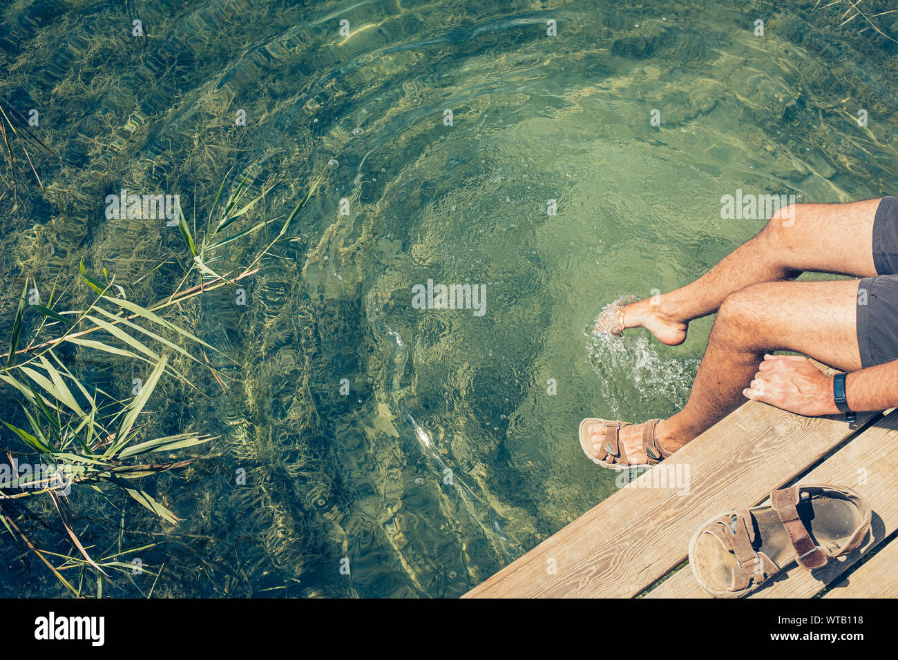 Feet cold water hires stock photography and images Alamy