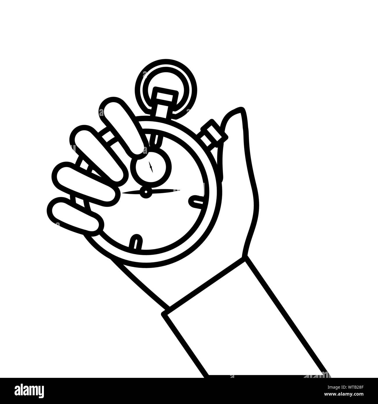 Isolated chronometer vector design Stock Vector Image & Art - Alamy