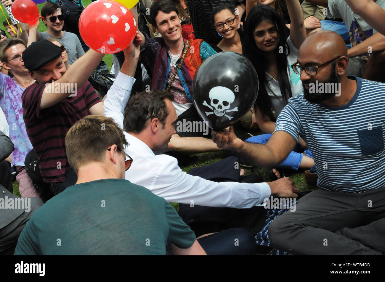 Protest Against Criminalization of Legal Highs Stock Photo - Alamy