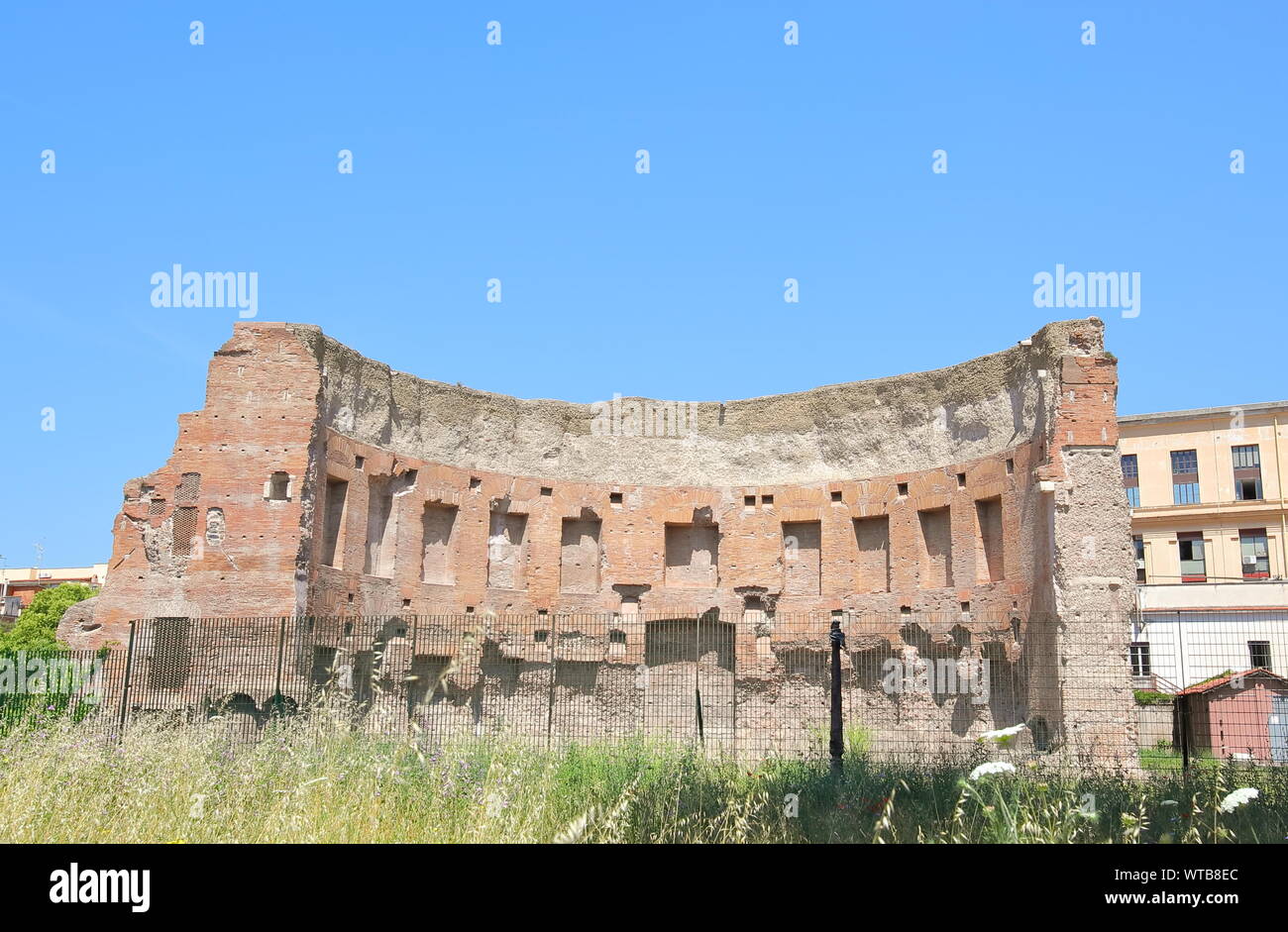 Domus Aurea Roman ruin Rome Italy Stock Photo