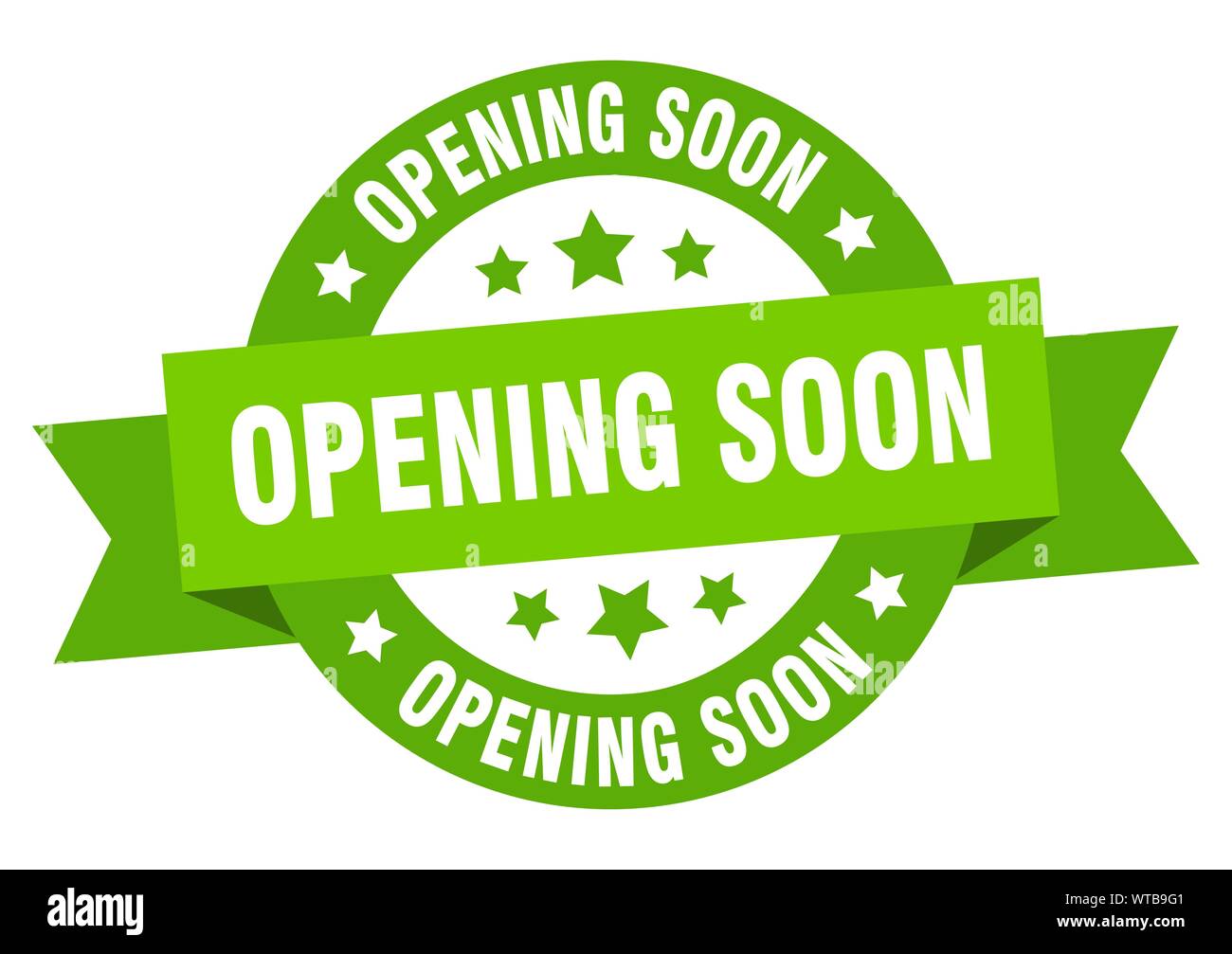 Opening Soon Sticker Opening Soon Square Isolated Sign Opening