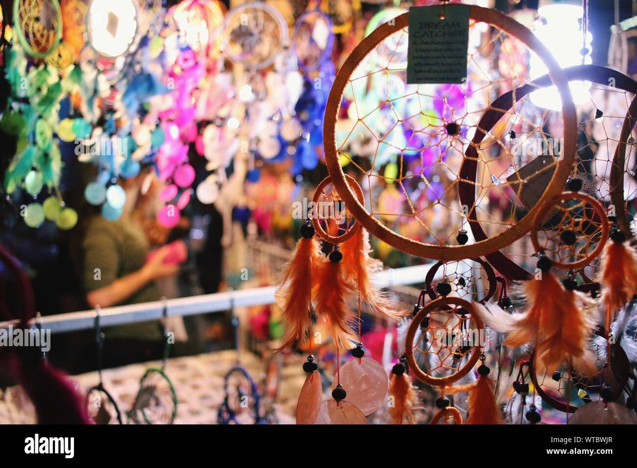 Hanging dreamcatchers hires stock photography and images Alamy