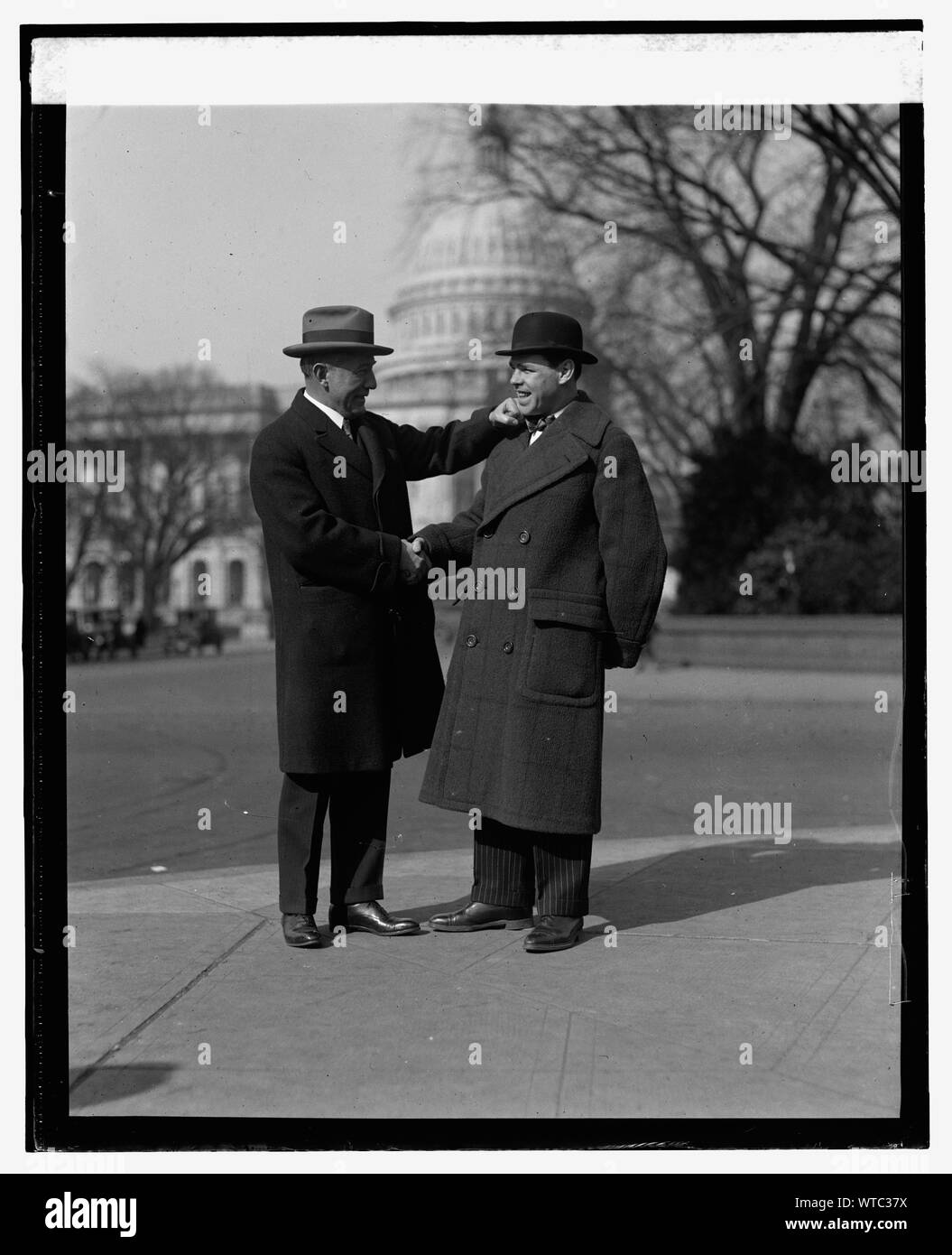 Mickey Walker with Rep. Fred Britten at Capitol, 2/5/25 Stock Photo