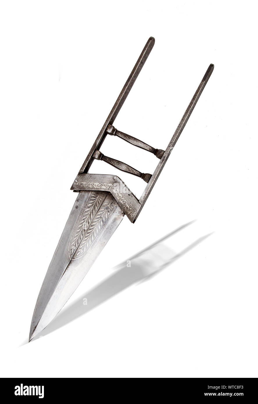 Indian katar dagger of the 19th century Stock Photo