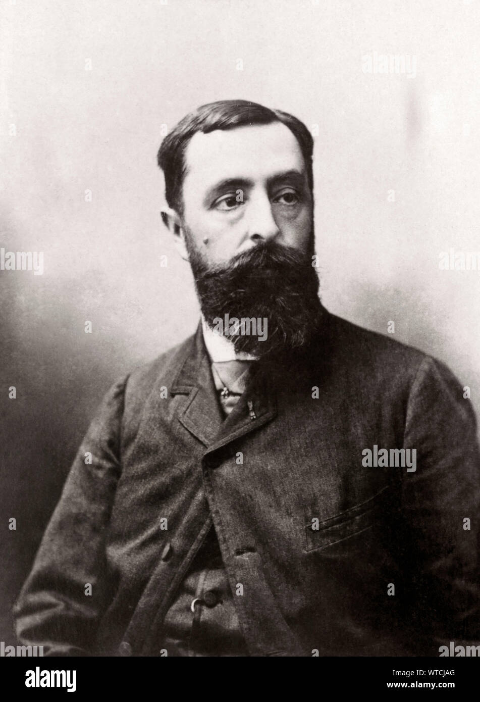 Gaston Laurent - Atthalin (1848 - 1912) is a French magistrate, judge and prosecutor. Stock Photo