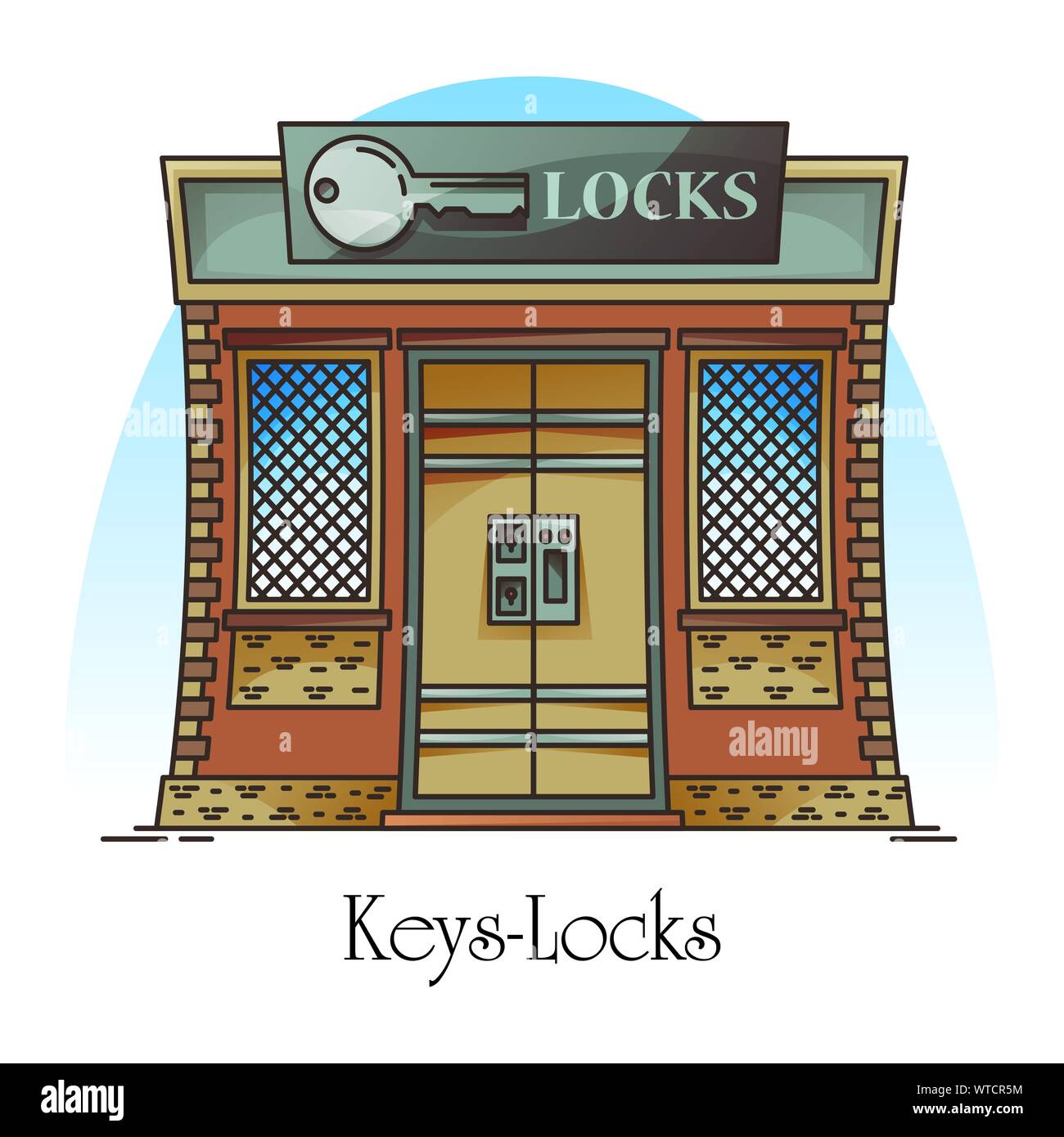 Chain store Stock Vector Images Alamy