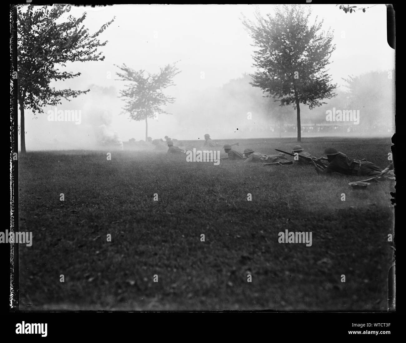 Military defense industry personnel Black and White Stock Photos ...
