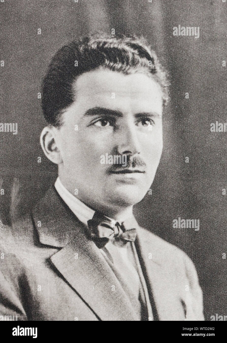 Paul Baudouin, Foreign Minister at the time of the French capitulation. Stock Photo