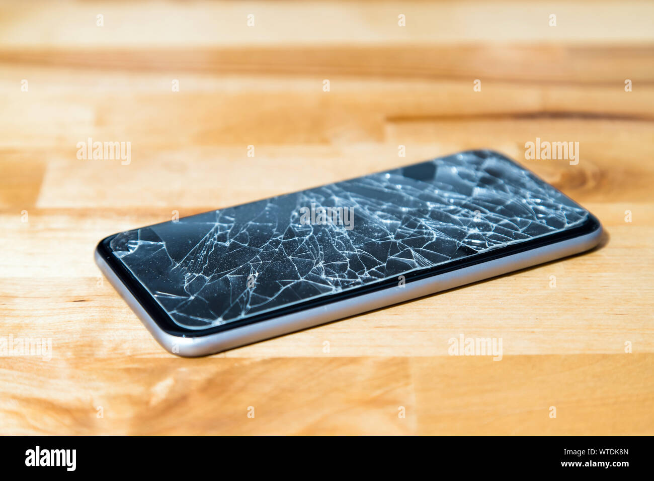 crack in lcd touch screen in stock