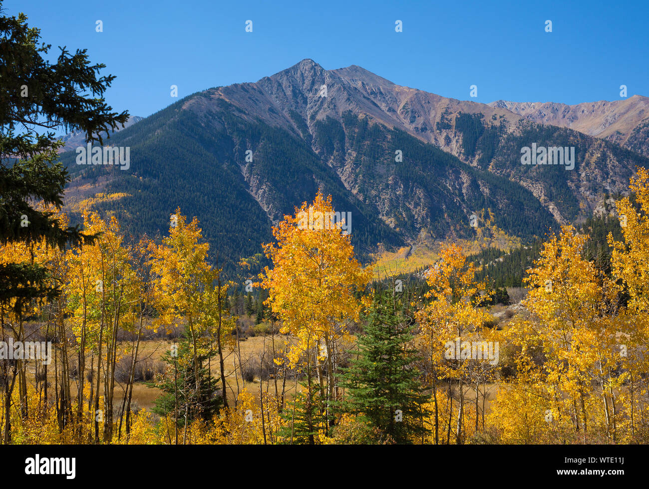 La Plata Peak, Rocky Mountains in Colorado, Independence Pass area