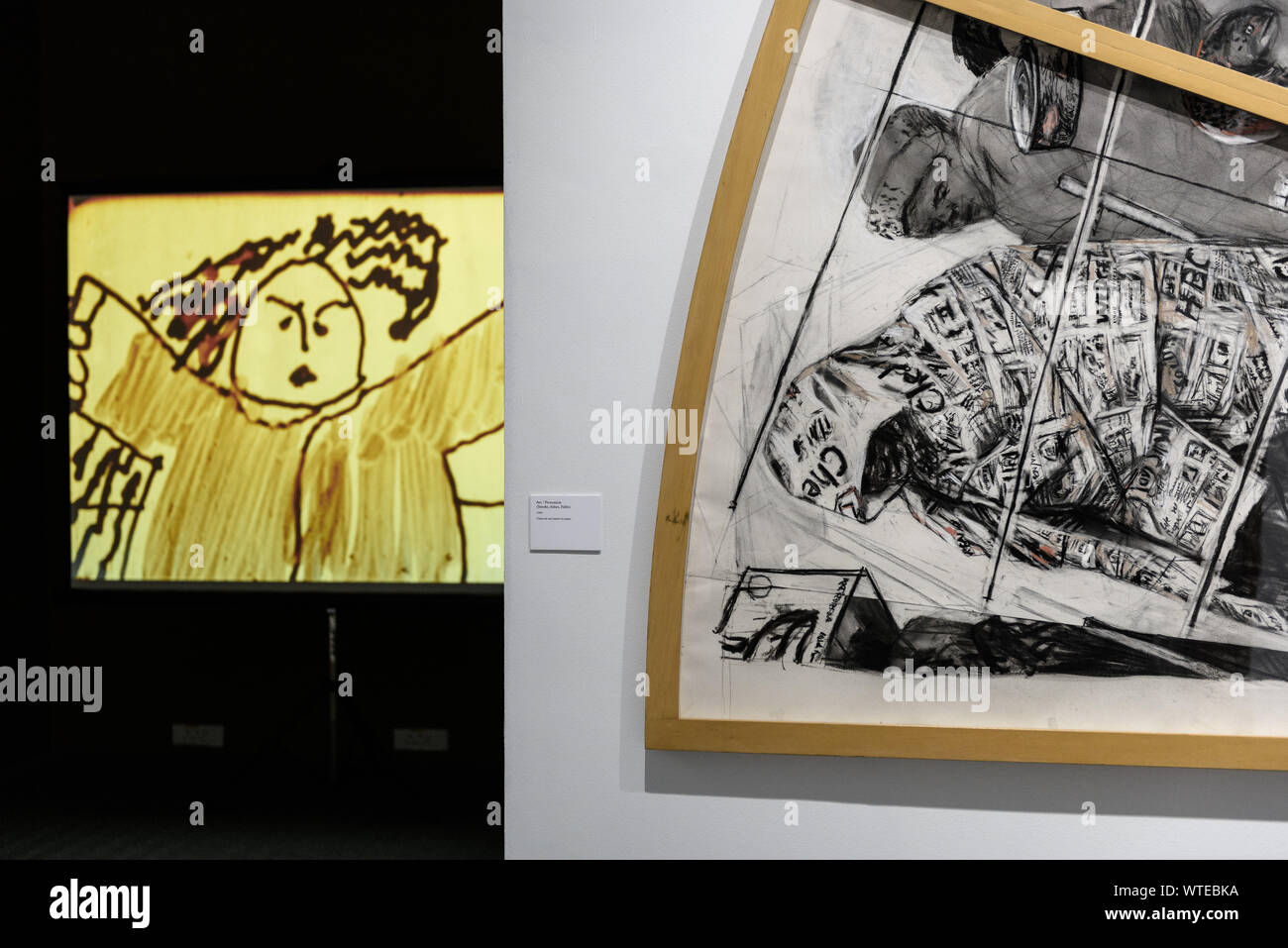 South African artist William Kentridge retrospective exhibition at Cape