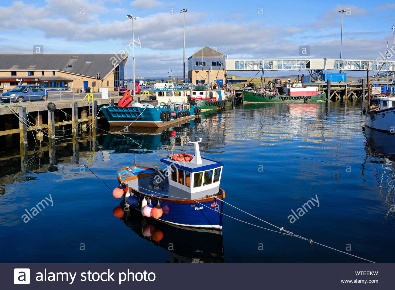 Stromness harbour, Orkney mainland, Scotland Stock Photo