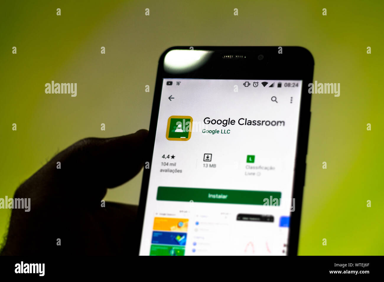 Brazil 1st Sep 2019 In This Photo Illustration The Google