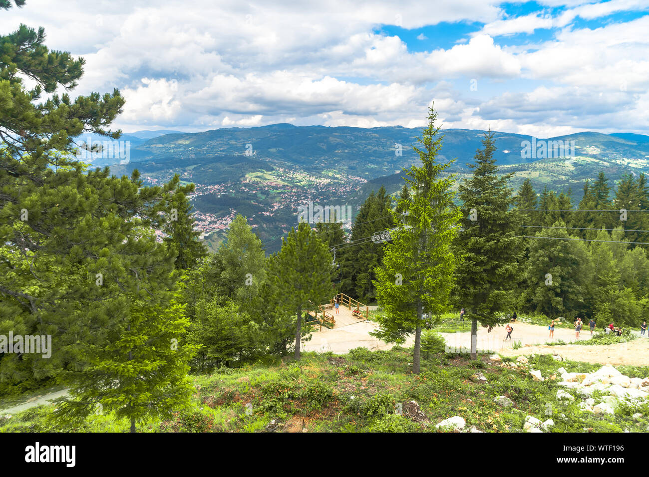Cable car trebevic hi-res stock photography and images - Alamy