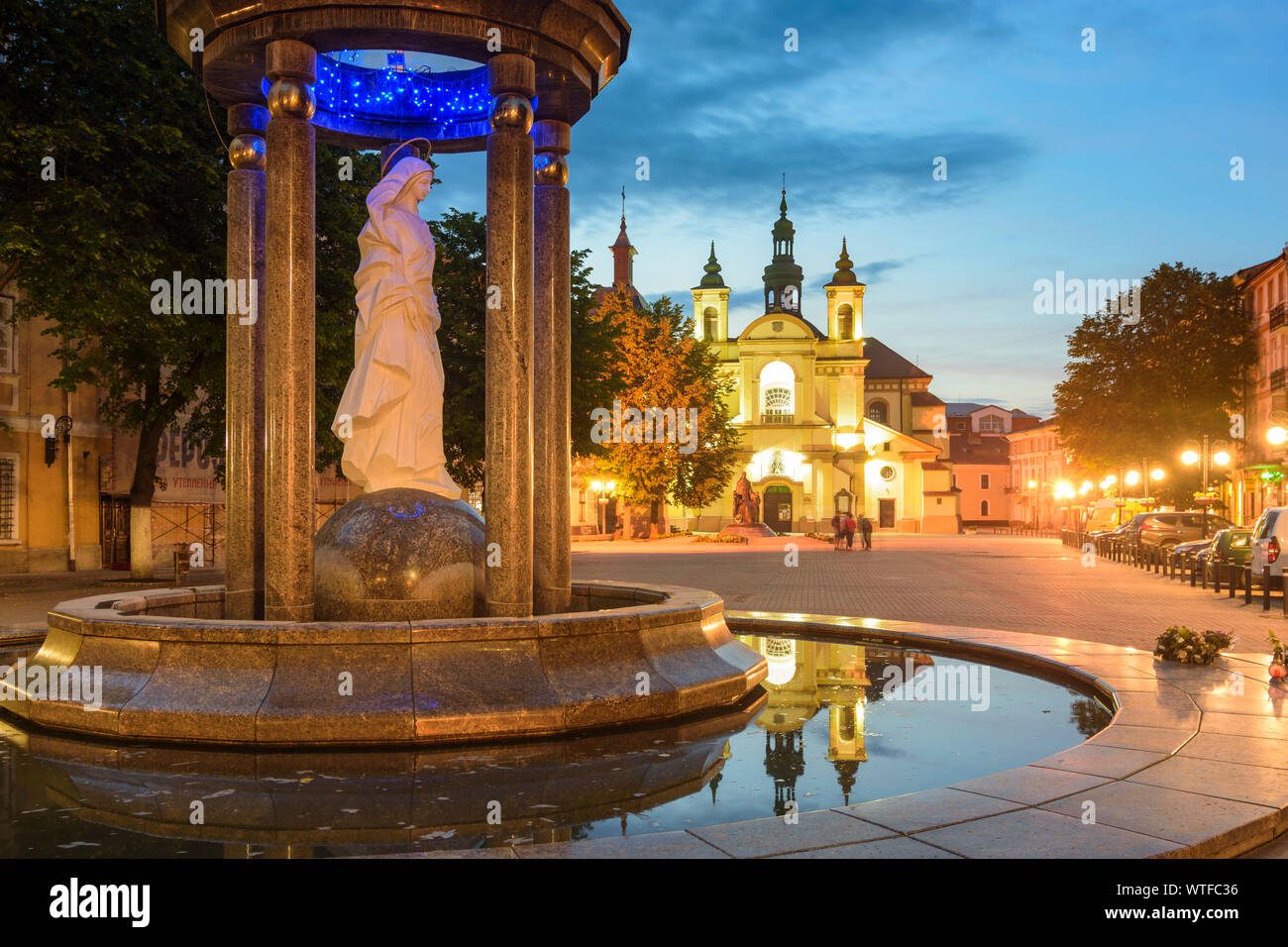 Fountain in ivano frankivsk oblast hi-res stock photography and images ...