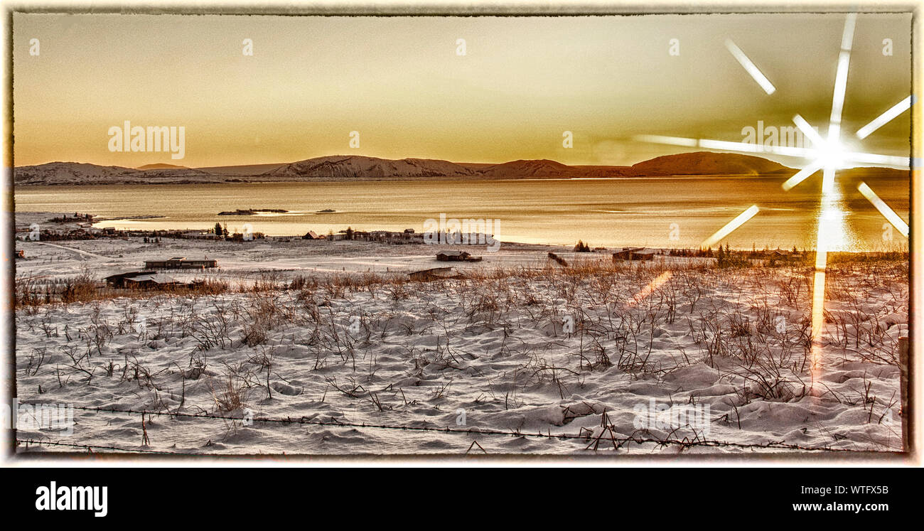 Tectonic plates iceland stock photo alamy