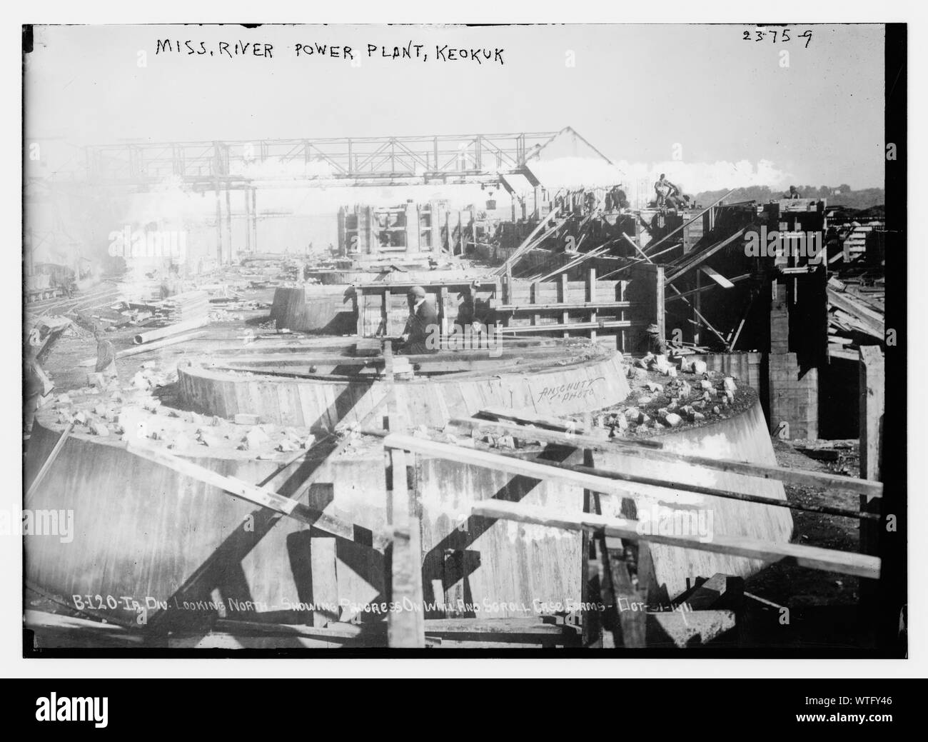 Miss. River Power Plant, Keokuk Stock Photo Alamy