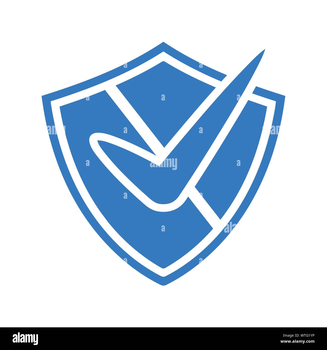 Active security Shield Icon Stock Vector Image & Art - Alamy