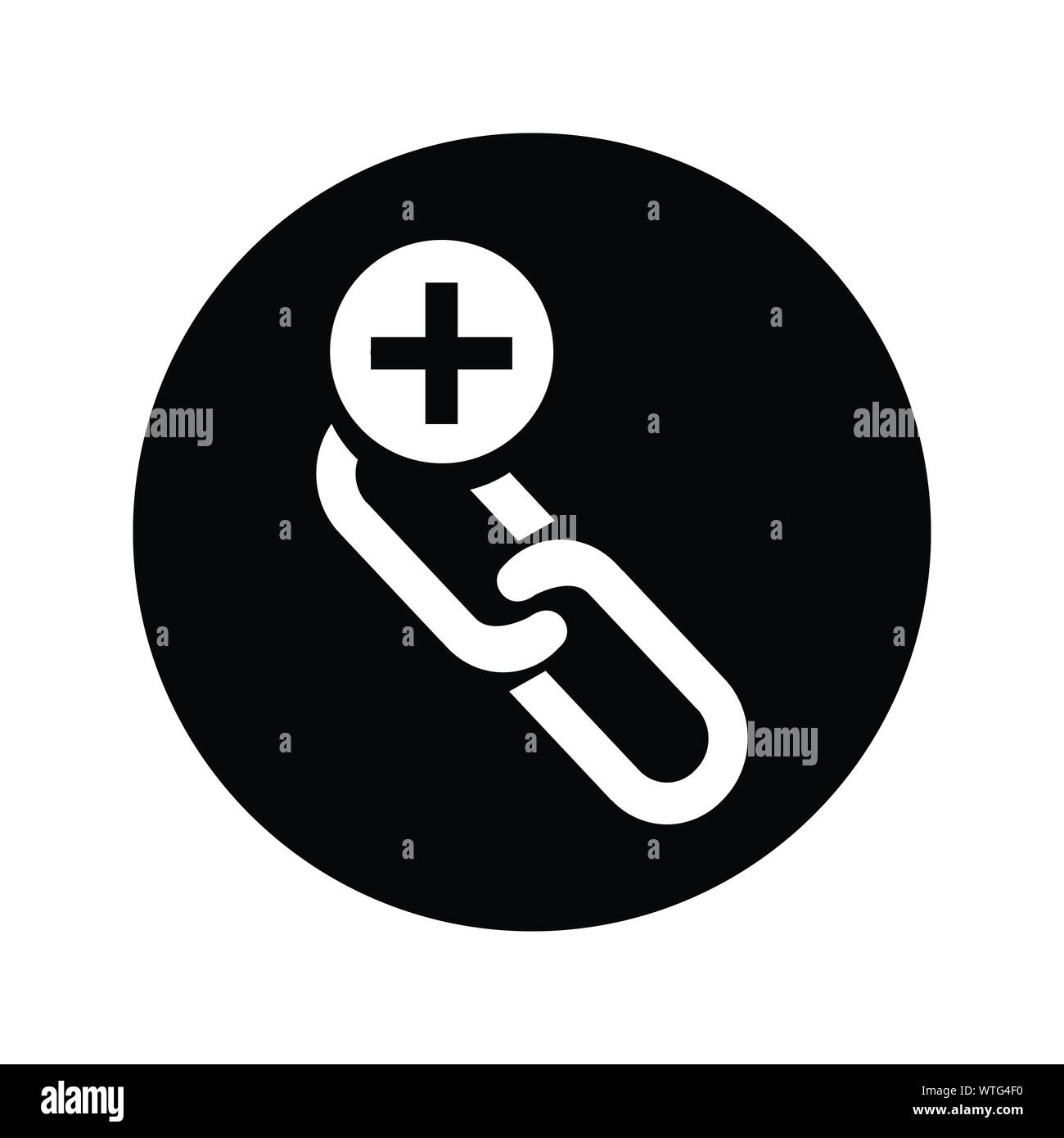 Add Link, Link Building, hyperlink, back link Icon Stock Vector