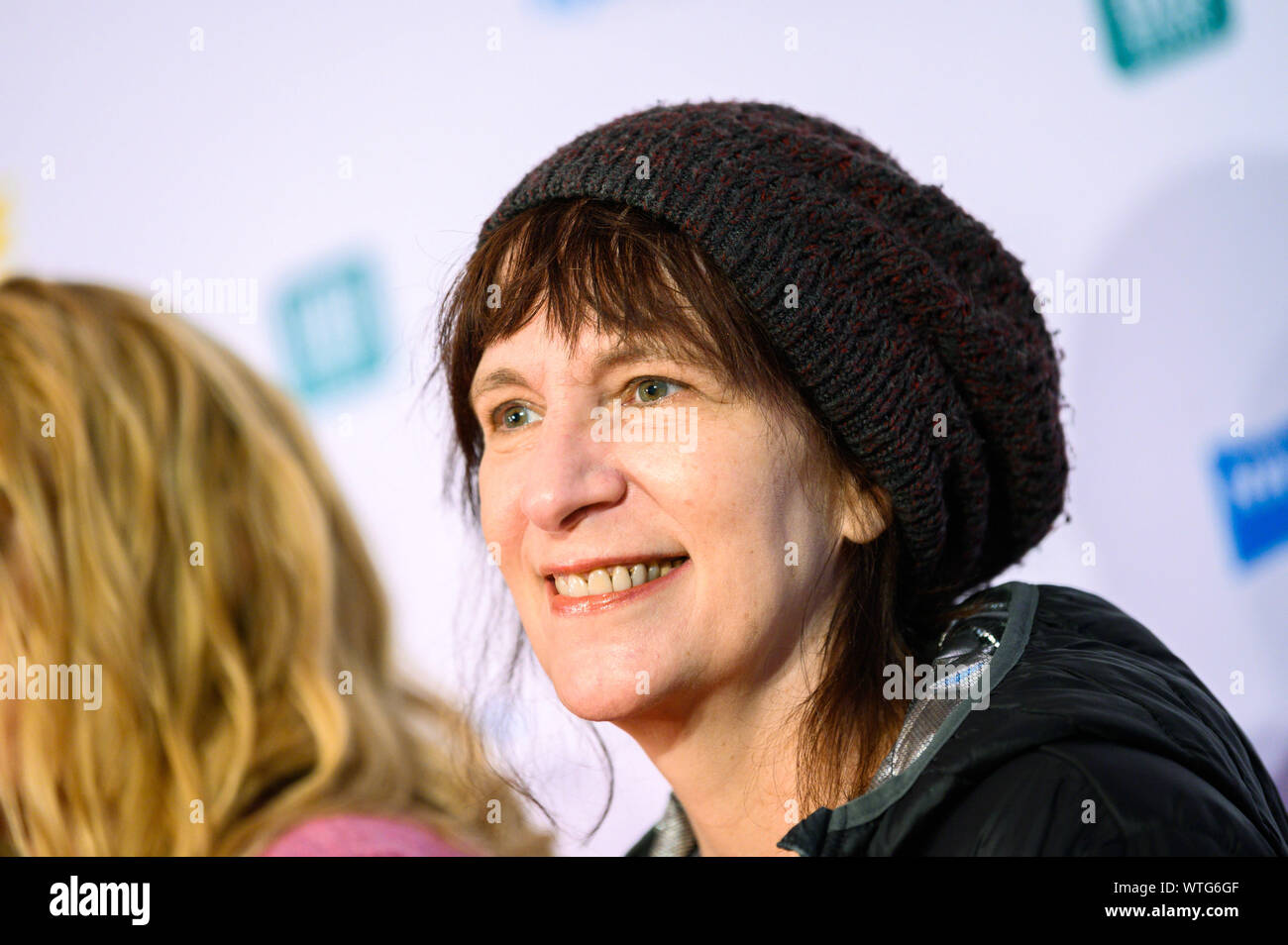 Oldenburg, Germany. 11th Sep, 2019. Amanda Plummer, actress from the USA, stands on the red carpet during the opening gala of the Oldenburg International Film Festival. Credit: Mohssen Assanimoghaddam/dpa/Alamy Live News Stock Photo