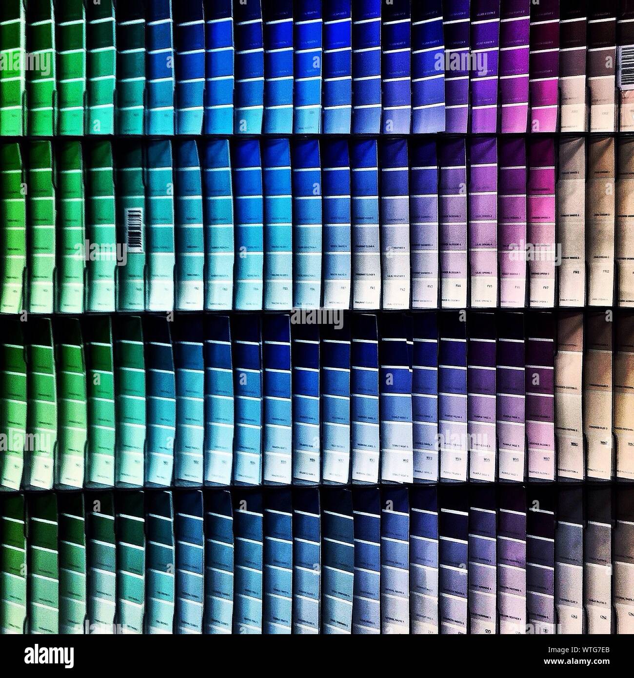 Swatches display hi-res stock photography and images - Alamy