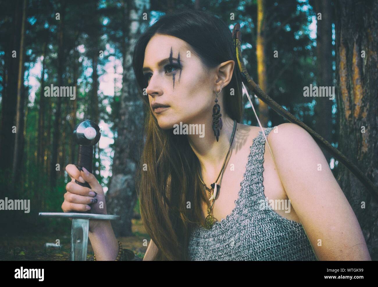 The forest warrior hi-res stock photography and images - Alamy