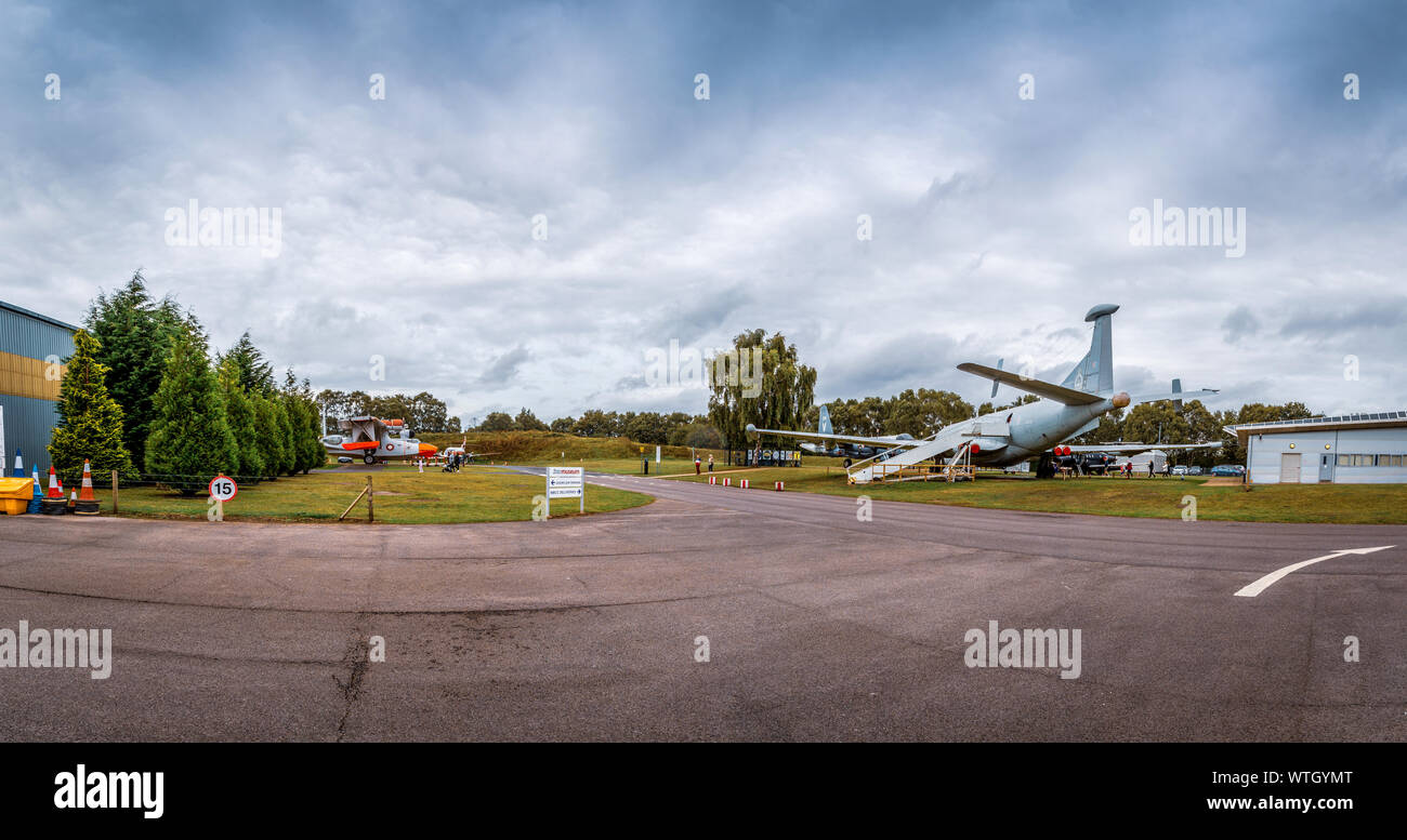 Vintage fighter aircraft at RAF Cosford Stock Photo - Alamy