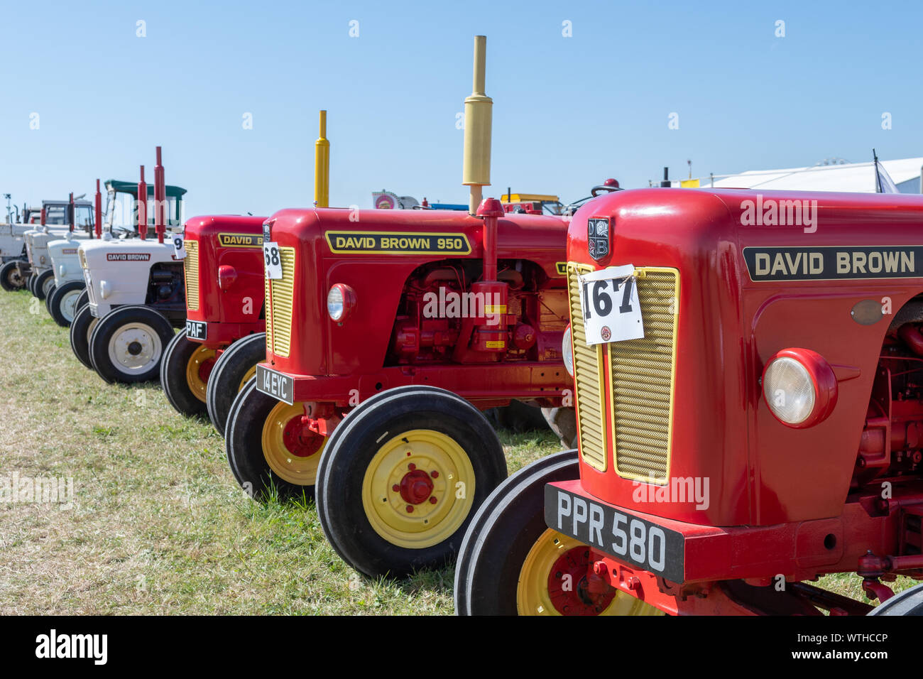 Blandford Forum.Dorset.United Kingdom.August 24th 2019.A row of