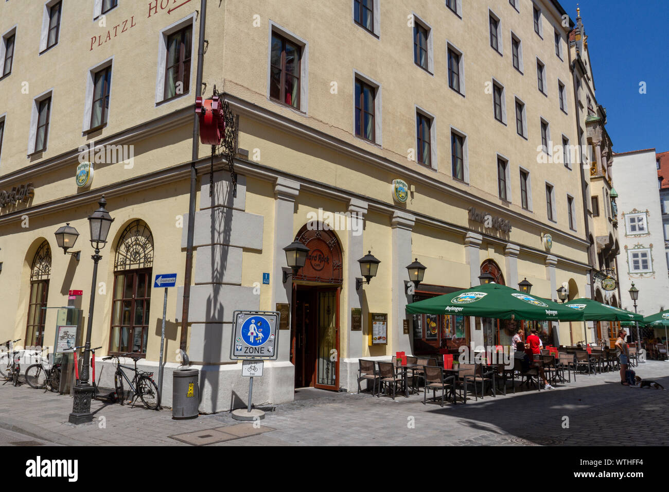 Exterior view of the Hard Rock Cafe in Munich, Bavaria, Germany Stock Photo  - Alamy