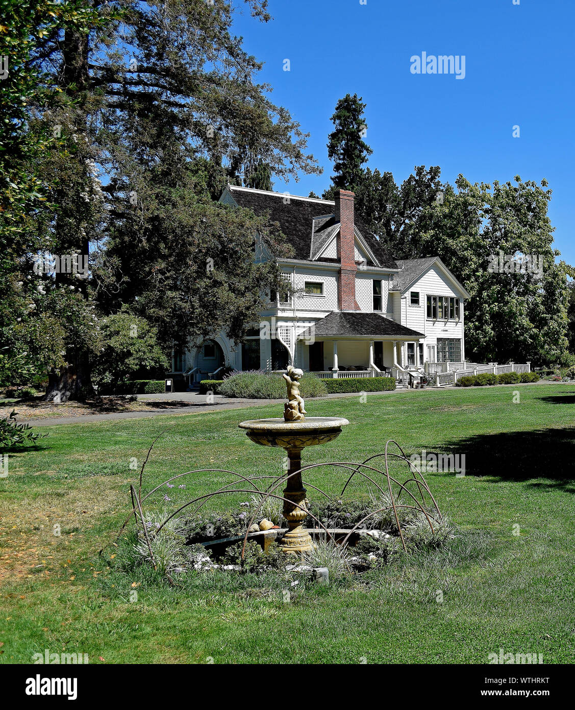 Patterson House, Ardenwood Historic Farm, Fremont, California Stock Photo