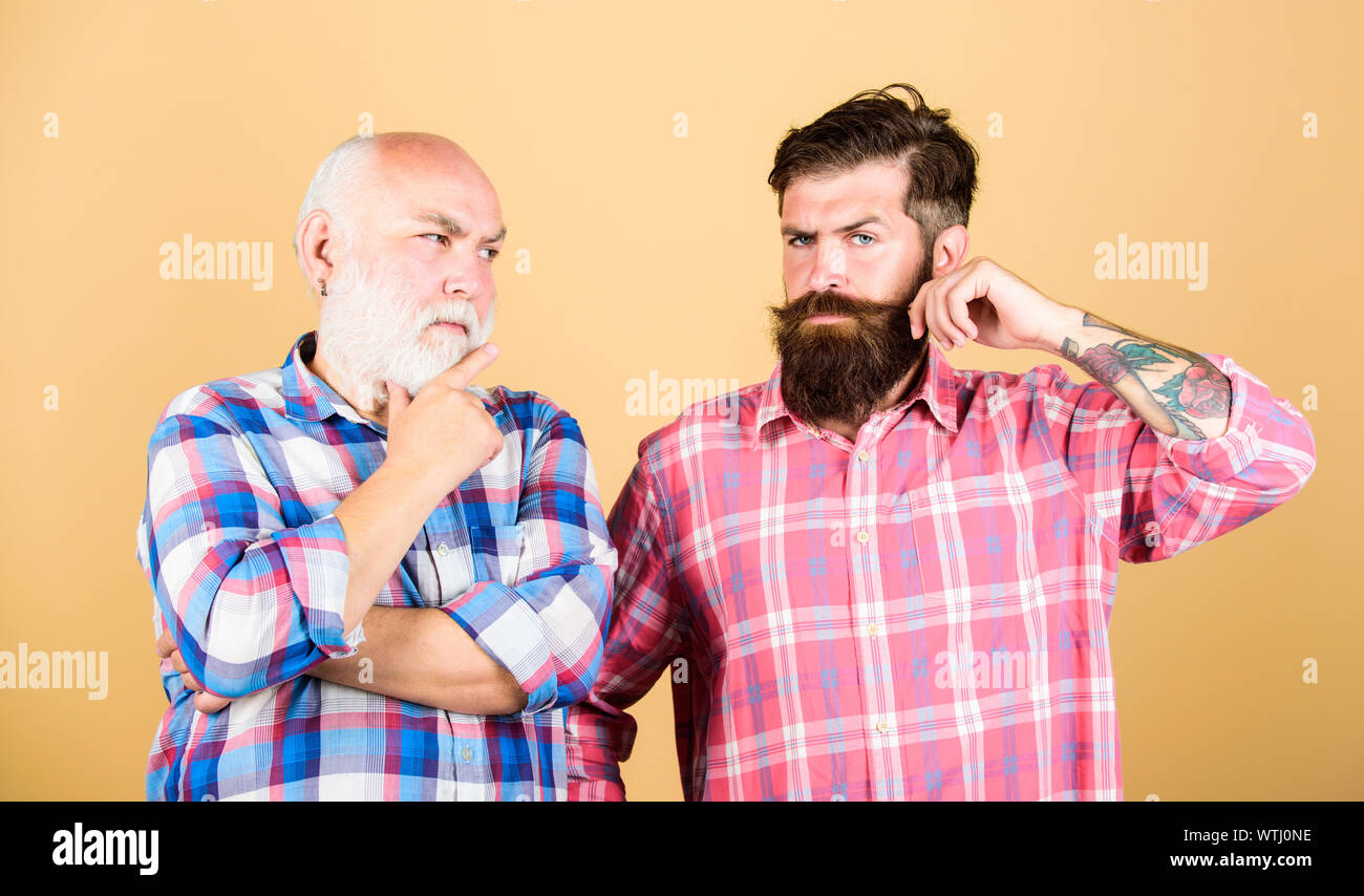 Brutal barber with long beard. Men bearded hipster barber. Brutality ...