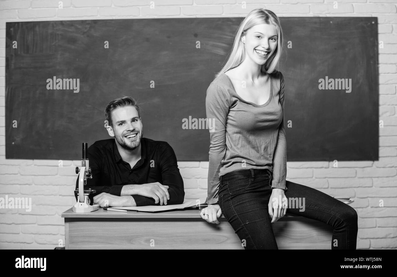 Equal rights and liberties. Man and woman study university. Right ...