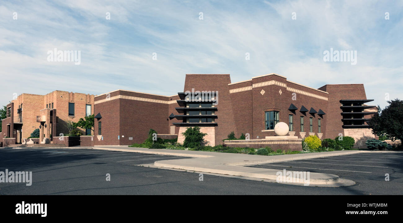 Montrose Public Library in Montrose, Colorado Stock Photo Alamy