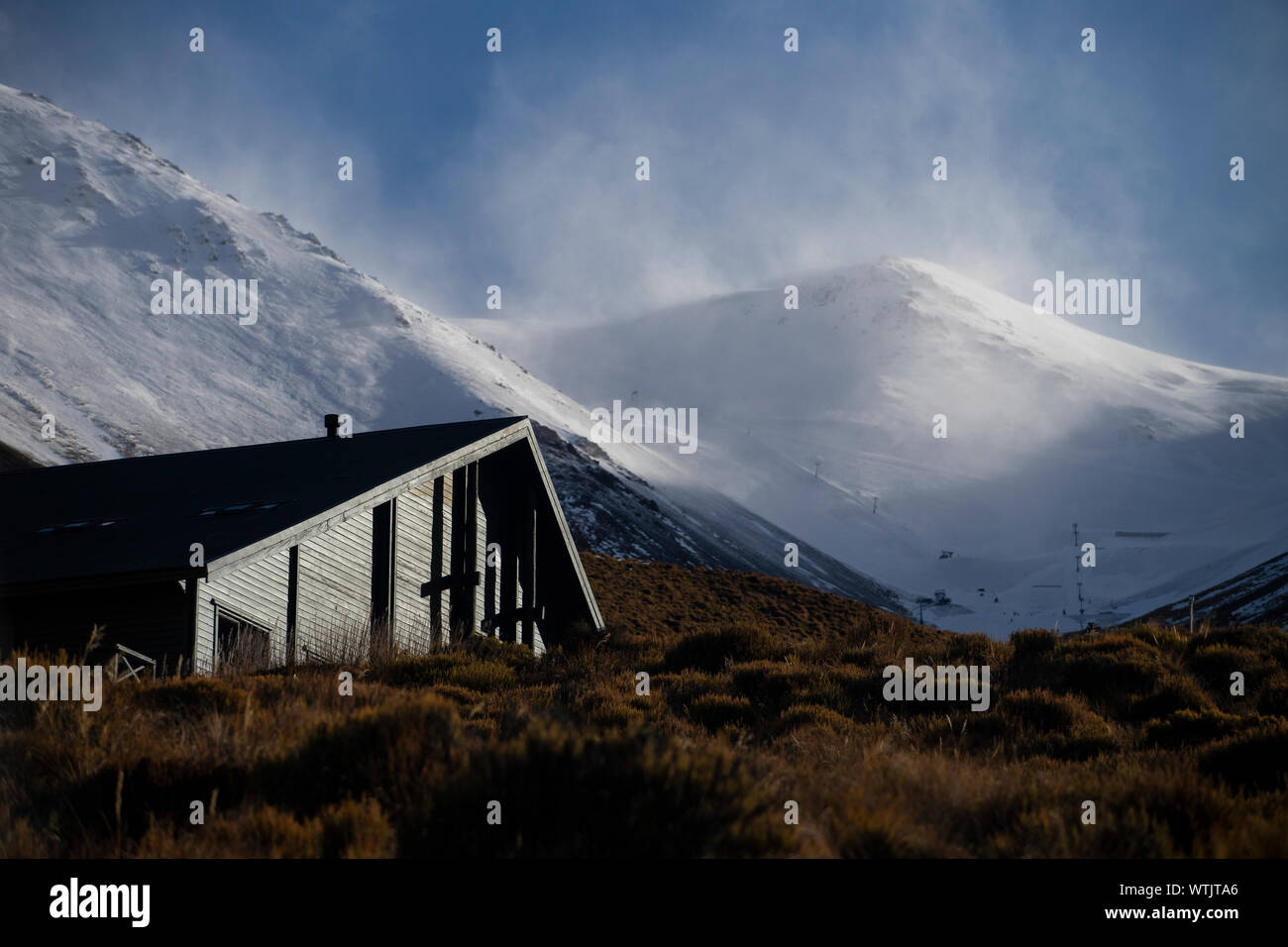 Porters Lodge, Canterbury, New Zealand Stock Photo