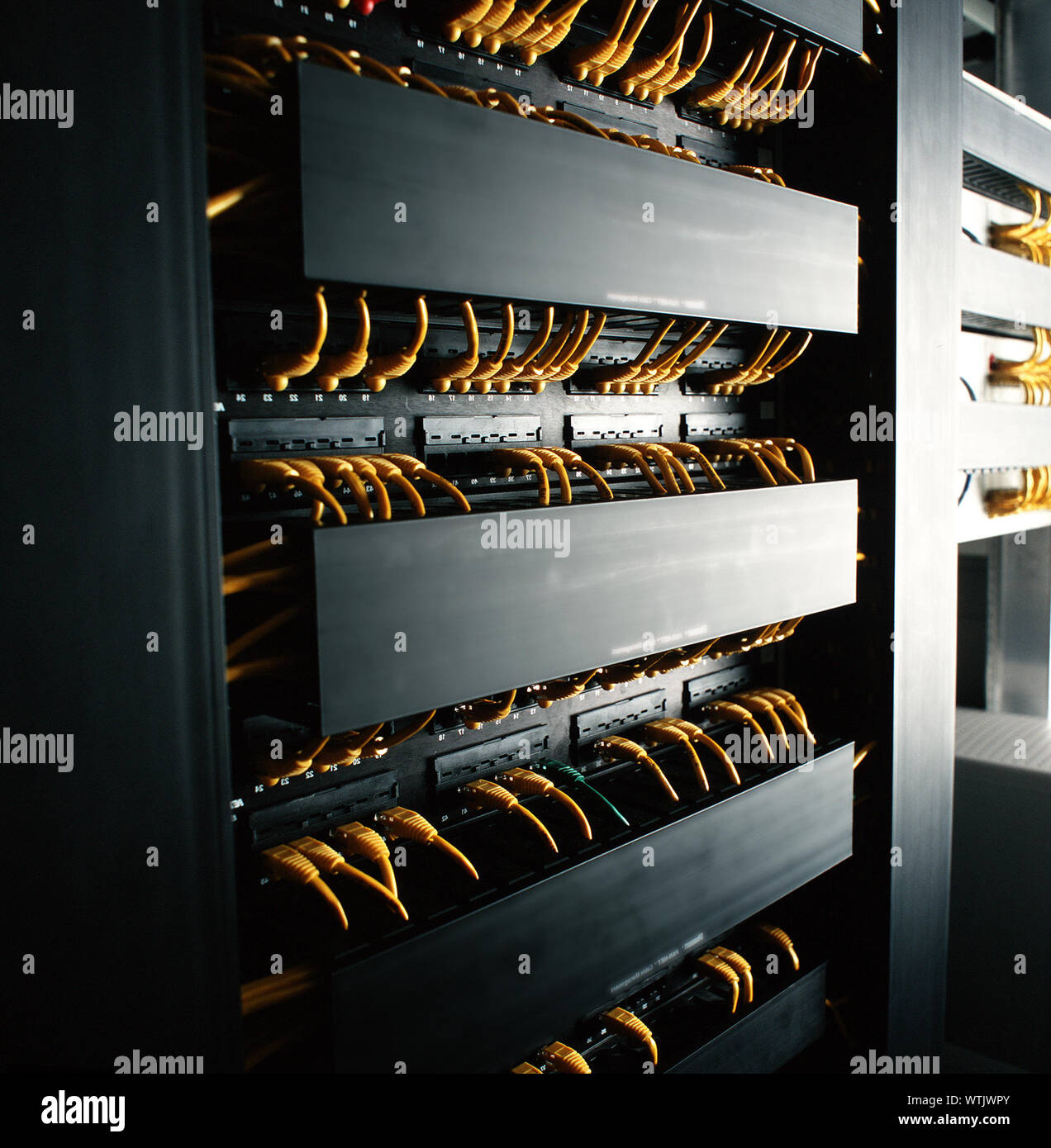 Network Server Stock Photo