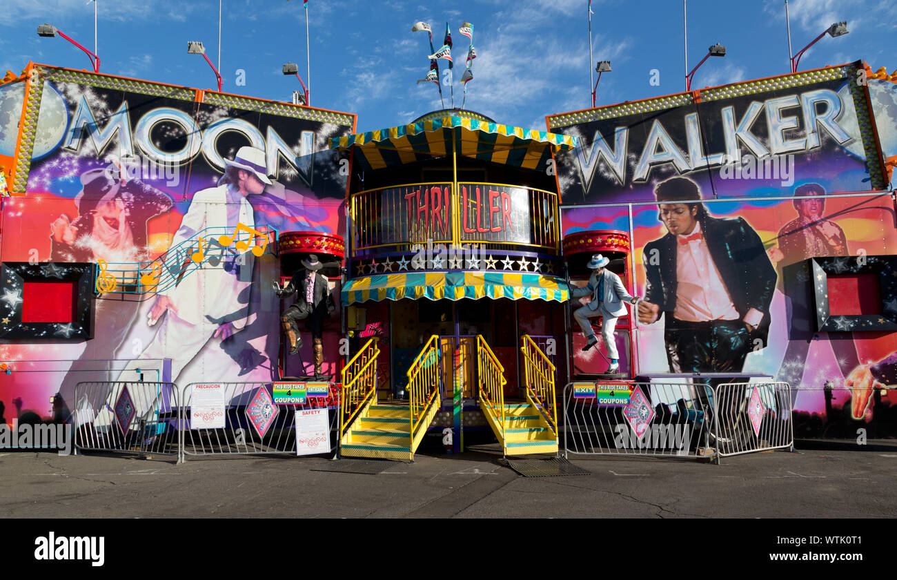 Moon Walker at the 2012 California State Fair held in Sacramento ...