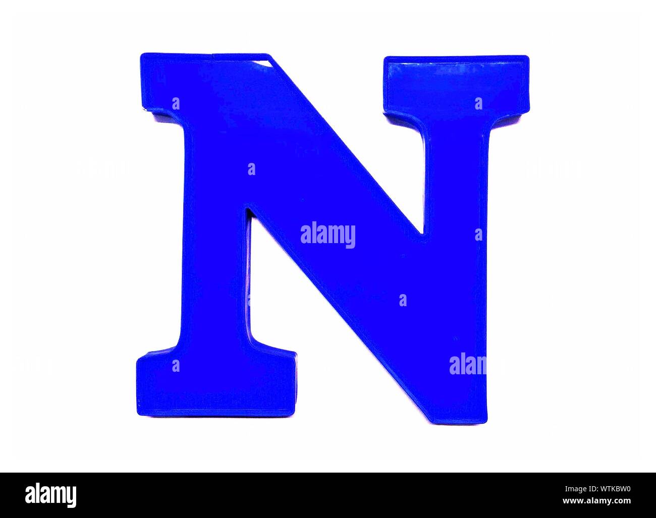 Letter N Cut Out Stock Images & Pictures - Alamy