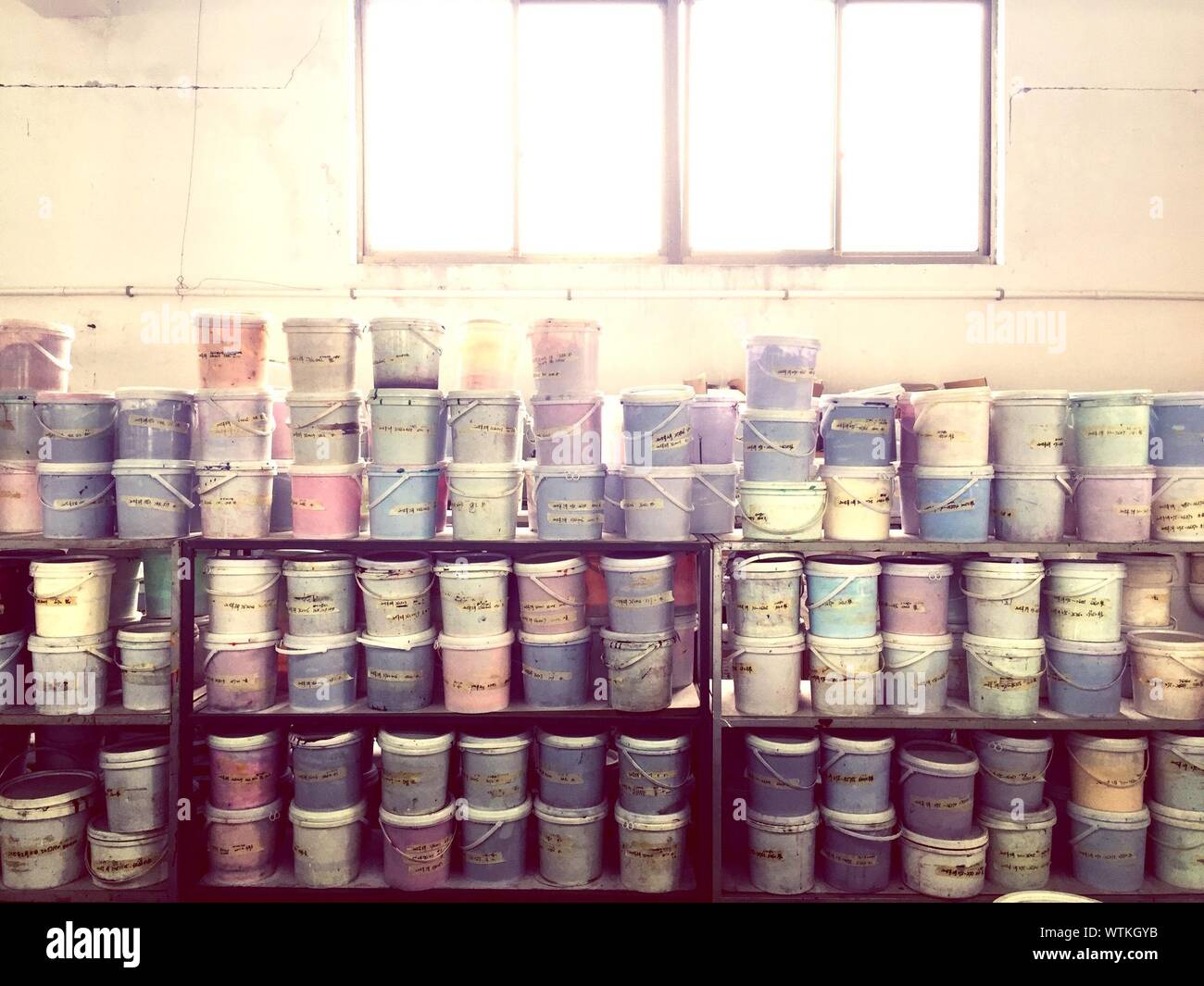 Group of paint cans hires stock photography and images Alamy