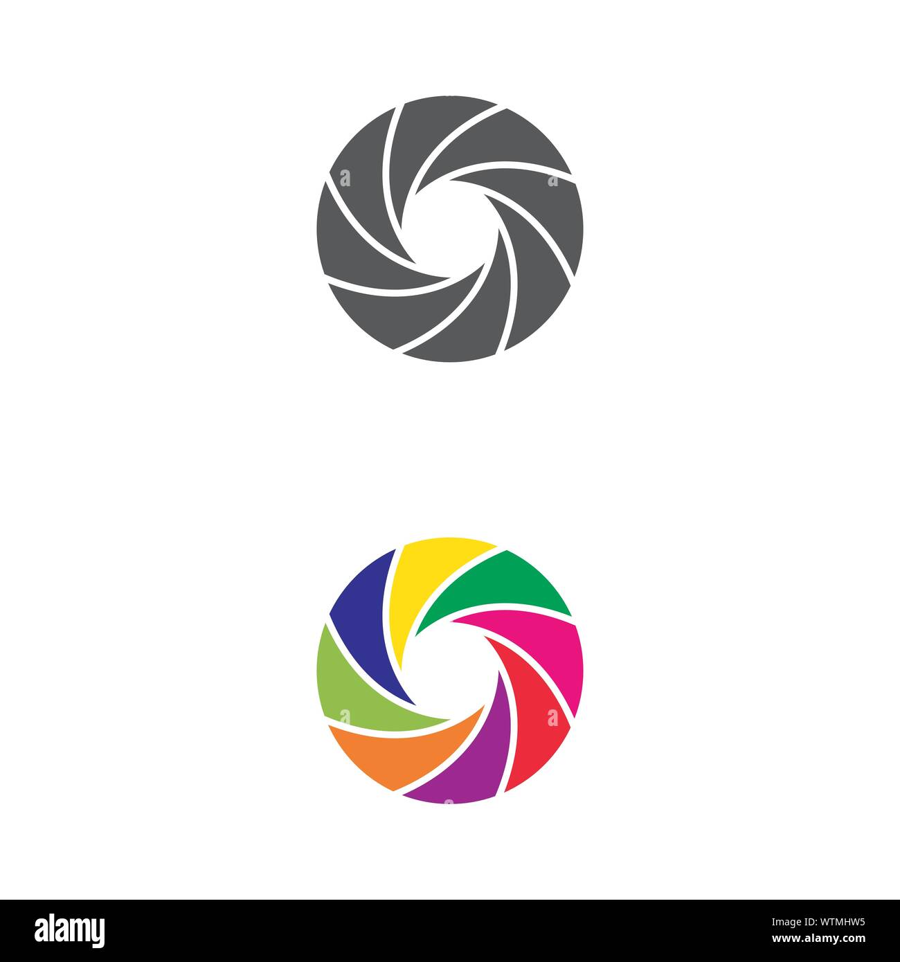 Camera vector icon illustration design template Stock Vector Image ...