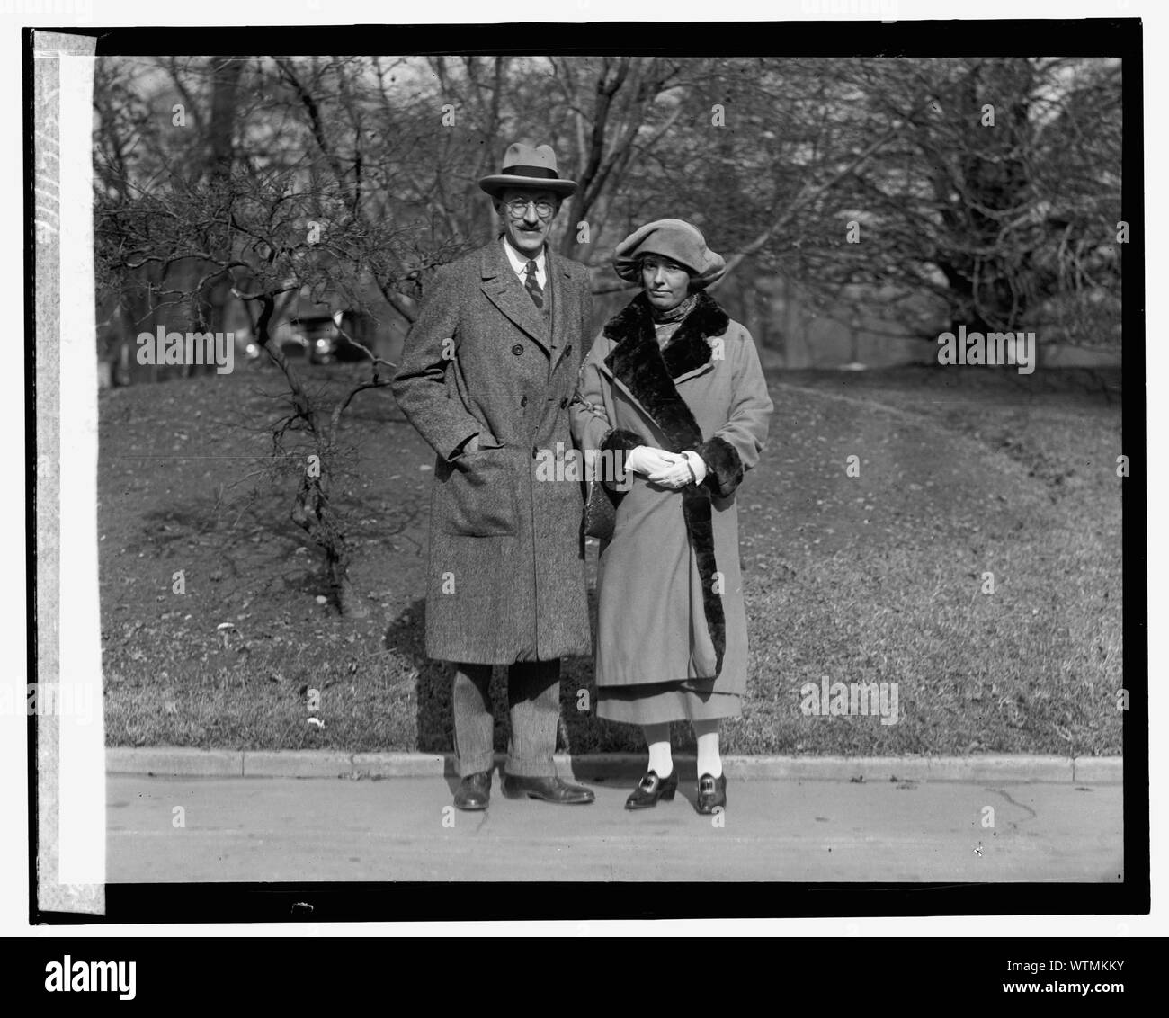 Mr. & Mrs. Edward T. Hall, 11/17/25 Stock Photo - Alamy