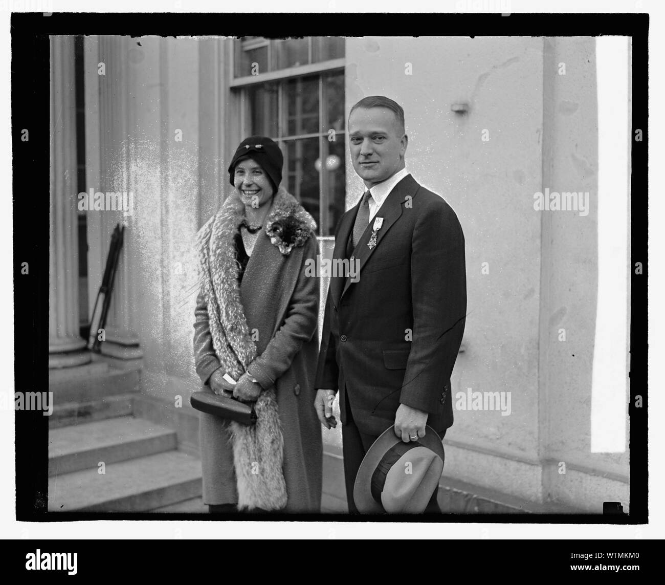 Mr. & Mrs. Dewing Bronson, 11/19/29 Stock Photo Alamy