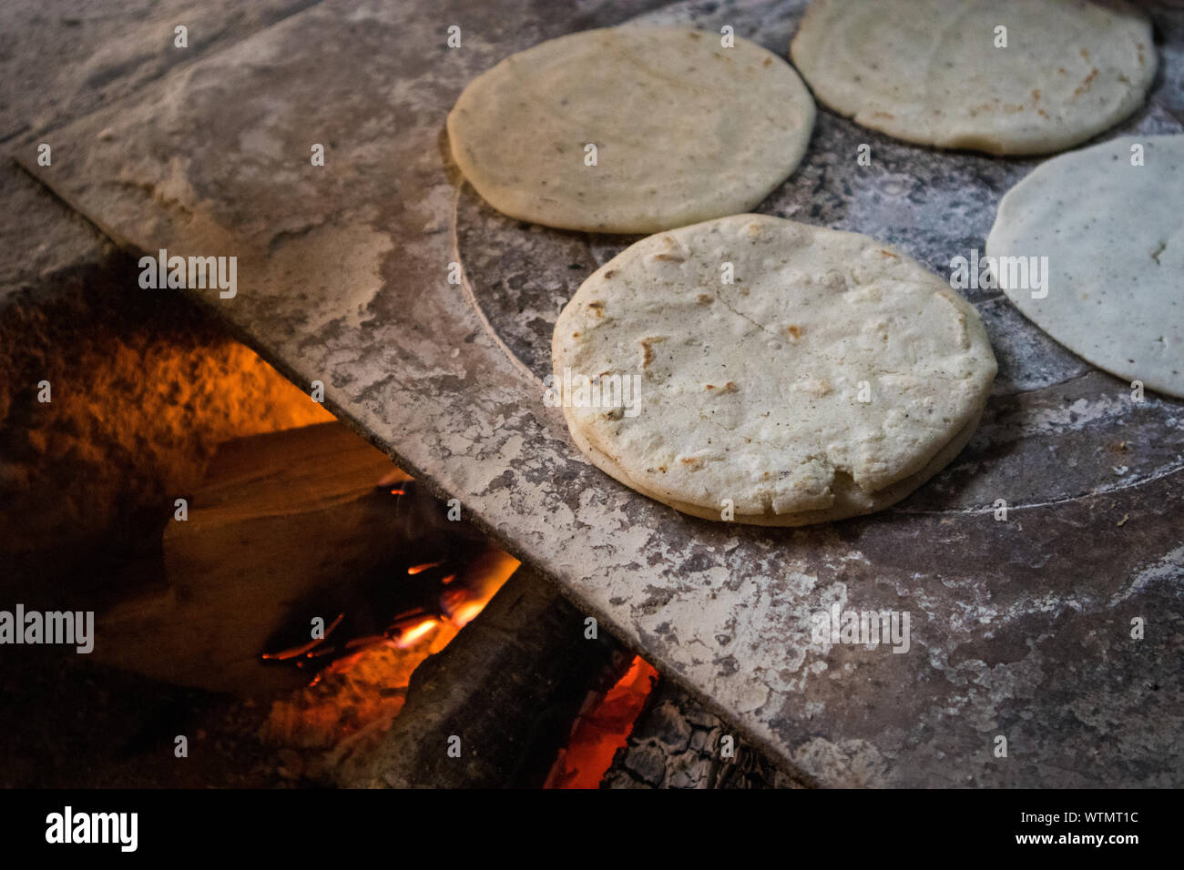 Handmade Corn Tortillas in Guatemala Stock Photo Alamy