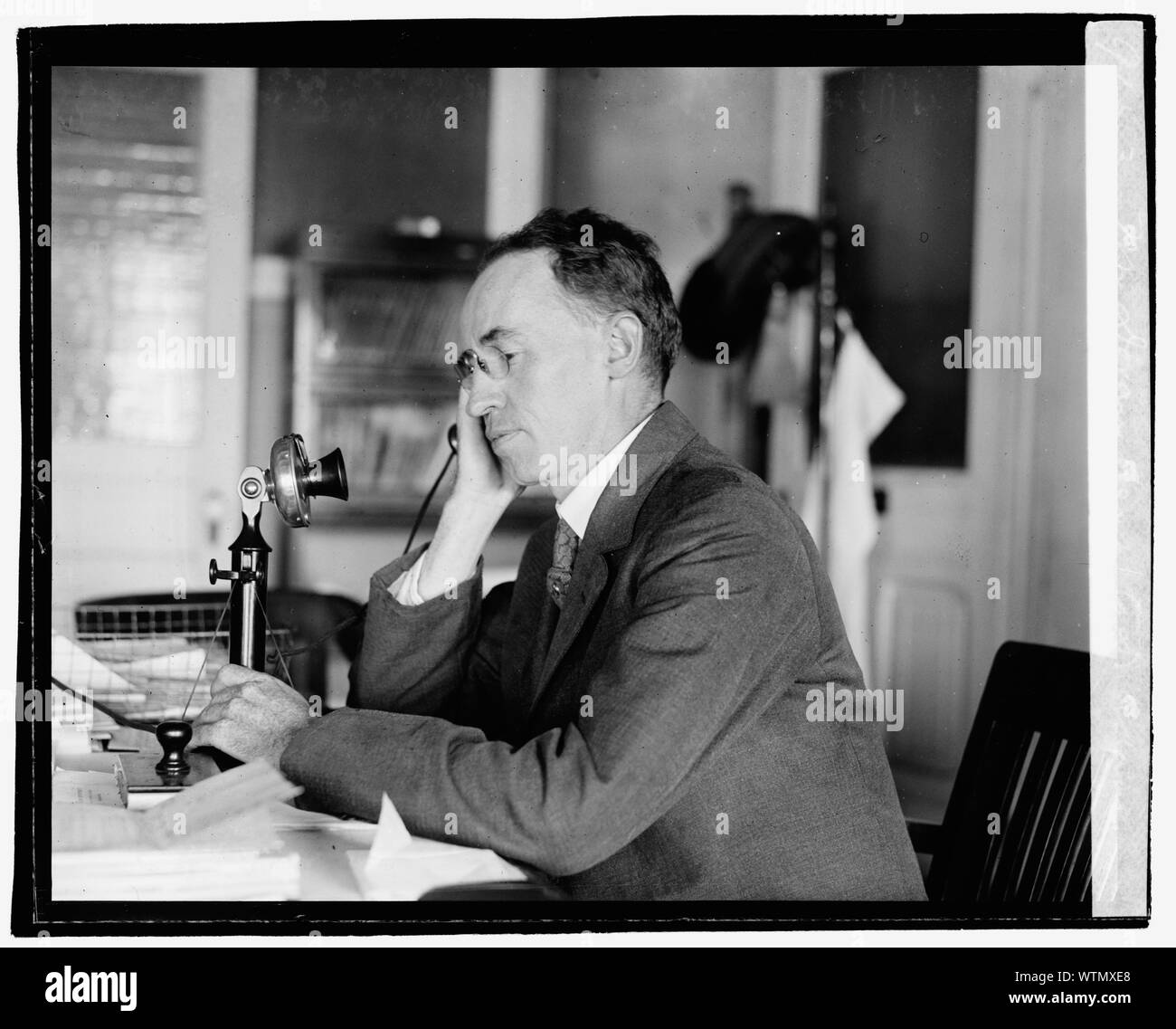 Mr. Doran, Asst. to Dr. Adams, Internal Rev Stock Photo - Alamy