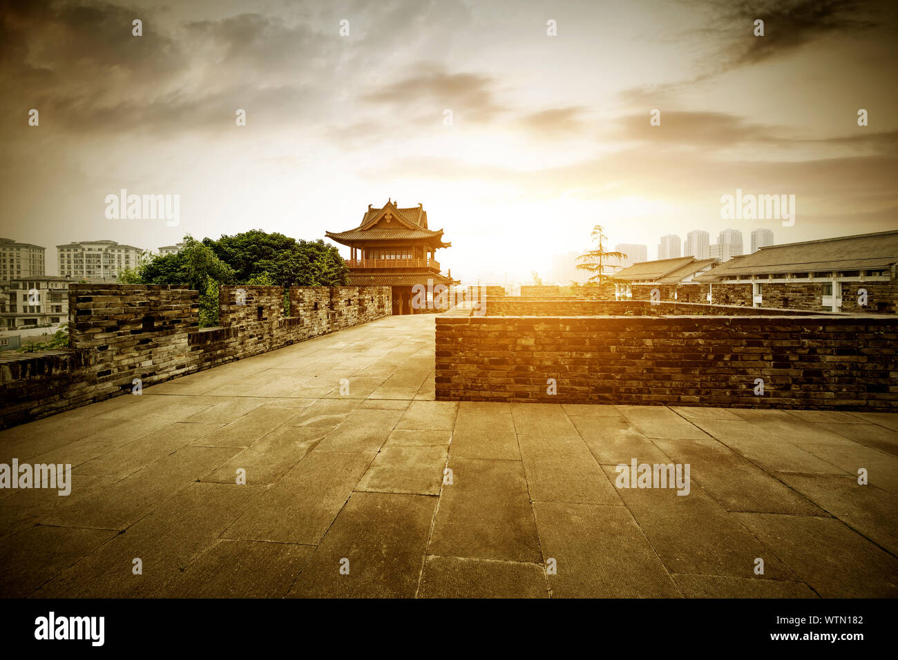 Ancient City Building, Shaoxing, Zhejiang, China Stock Photo Alamy