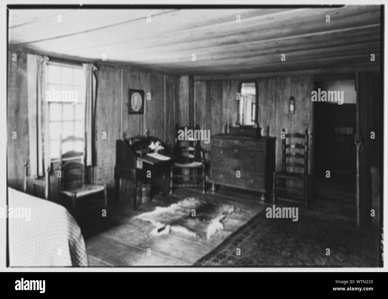 Mr. Joseph Downs, residence in North Guilford, Connecticut Stock Photo