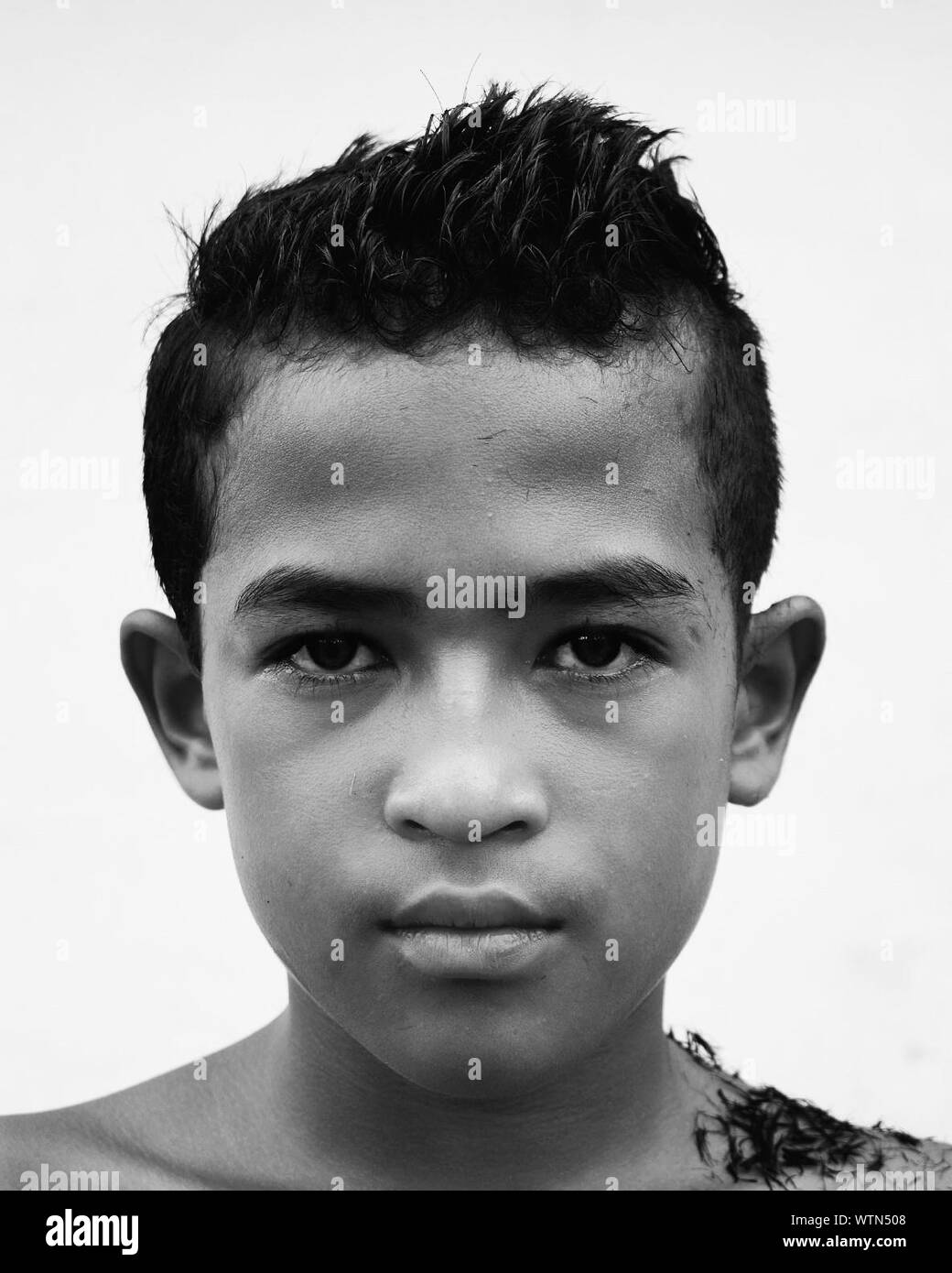 Teenage Boy Haircut Stock Photos Teenage Boy Haircut Stock
